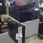 LOTE 226 - 01 NOBREAK, 01 IMPRESSORA MARCA KYOCERA, 02 APARELHOS DVR E GRANDE QUANTIDADE DE CLIPS DE PAPEL E CABOS DIVERSOS. (NO ESTADO) ATENÇÃO! FAZER A VISITAÇÃO ANTES DE ARREMATAR, NÃO SABEMOS SE FUNCIONA. LEILÃO NÃO TEM GARANTIA E NEM DEVOLUÇÃO, SUJEITO A POSSÍVEIS AVARIAS VISÍVEIS/OCULTAS E/OU AUSÊNCIA DE COMPONENTES.