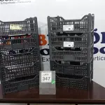 LOTE 347 - 10 CESTAS ORGANIZADORAS. (NO ESTADO) ATENÇÃO! FAZER A VISITAÇÃO ANTES DE ARREMATAR, NÃO SABEMOS SE FUNCIONA. LEILÃO NÃO TEM GARANTIA E NEM DEVOLUÇÃO, SUJEITO A POSSÍVEIS AVARIAS VISÍVEIS/OCULTAS E/OU AUSÊNCIA DE COMPONENTES.