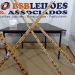 LOTE 251 - 20 VARAS DE BAMBU. (NO ESTADO) ATENÇÃO! FAZER A VISITAÇÃO ANTES DE ARREMATAR, NÃO SABEMOS SE FUNCIONA. LEILÃO NÃO TEM GARANTIA E NEM DEVOLUÇÃO, SUJEITO A POSSÍVEIS AVARIAS VISÍVEIS/OCULTAS E/OU AUSÊNCIA DE COMPONENTES.