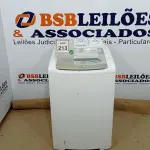 LOTE 213 - 01 MÁQUINA DE LAVAR 10KG MARCA ELECTROLUX. (NO ESTADO) ATENÇÃO! FAZER A VISITAÇÃO ANTES DE ARREMATAR, NÃO SABEMOS SE FUNCIONA. LEILÃO NÃO TEM GARANTIA E NEM DEVOLUÇÃO, SUJEITO A POSSÍVEIS AVARIAS VISÍVEIS/OCULTAS E/OU AUSÊNCIA DE COMPONENTES.