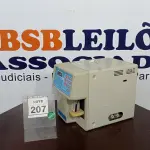 LOTE 207 - 01 APARELHO CONTADOR DE CÉDULAS. (NO ESTADO) ATENÇÃO! FAZER A VISITAÇÃO ANTES DE ARREMATAR, NÃO SABEMOS SE FUNCIONA. LEILÃO NÃO TEM GARANTIA E NEM DEVOLUÇÃO, SUJEITO A POSSÍVEIS AVARIAS VISÍVEIS/OCULTAS E/OU AUSÊNCIA DE COMPONENTES.