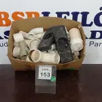 LOTE 153 - 01 LOTE COM GRANDE QUANTIDADE DE CONEXÕES HIDRÁULICAS MEDIDAS DIVERSAS. (NO ESTADO) ATENÇÃO! FAZER A VISITAÇÃO ANTES DE ARREMATAR, NÃO SABEMOS SE FUNCIONA, LEILÃO NÃO TEM GARANTIA E NEM DEVOLUÇÃO, SUJEITO A POSSÍVEIS AVARIAS VISÍVEIS/OCULTAS E/OU AUSÊNCIA DE COMPONENTES.