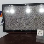 LOTE 274 - 01 TV LCD 42’’ MARCA LG. (NO ESTADO) ATENÇÃO! FAZER A VISITAÇÃO ANTES DE ARREMATAR, NÃO SABEMOS SE FUNCIONA. LEILÃO NÃO TEM GARANTIA E NEM DEVOLUÇÃO, SUJEITO A POSSÍVEIS AVARIAS VISÍVEIS/OCULTAS E/OU AUSÊNCIA DE COMPONENTES.