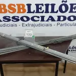 LOTE 133 - 01 LOTE COM VÁRIAS HASTES ANCORA. (NO ESTADO) ATENÇÃO! FAZER A VISITAÇÃO ANTES DE ARREMATAR, NÃO SABEMOS SE FUNCIONA. LEILÃO NÃO TEM GARANTIA E NEM DEVOLUÇÃO, SUJEITO A POSSÍVEIS AVARIAS VISÍVEIS/OCULTAS E/OU AUSÊNCIA DE COMPONENTES.