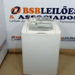 LOTE 214 - 01 MÁQUINA DE LAVAR DE 15,1KG 220V MARCA GE. (NO ESTADO) ATENÇÃO! FAZER A VISITAÇÃO ANTES DE ARREMATAR, NÃO SABEMOS SE FUNCIONA. LEILÃO NÃO TEM GARANTIA E NEM DEVOLUÇÃO, SUJEITO A POSSÍVEIS AVARIAS VISÍVEIS/OCULTAS E/OU AUSÊNCIA DE COMPONENTES.