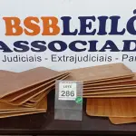 LOTE 286 - 20 PEÇAS DE MADEIRA. (NO ESTADO) ATENÇÃO! FAZER A VISITAÇÃO ANTES DE ARREMATAR, NÃO SABEMOS SE FUNCIONA. LEILÃO NÃO TEM GARANTIA E NEM DEVOLUÇÃO, SUJEITO A POSSÍVEIS AVARIAS VISÍVEIS/OCULTAS E/OU AUSÊNCIA DE COMPONENTES.