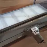 LOTE 180 - 01 REFLETOR LED PARA QUADRA. (NO ESTADO) ATENÇÃO! FAZER A VISITAÇÃO ANTES DE ARREMATAR, NÃO SABEMOS SE FUNCIONA. LEILÃO NÃO TEM GARANTIA E NEM DEVOLUÇÃO, SUJEITO A POSSÍVEIS AVARIAS VISÍVEIS/OCULTAS E/OU AUSÊNCIA DE COMPONENTES.