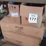 LOTE 177 - 01 LOTE COM GRANDE QUANTIDADE DE LUVA ROSQUEÁVEL BRAÇADEIRAS E CAIXINHAS DE ZINCO. (NO ESTADO) ATENÇÃO! FAZER A VISITAÇÃO ANTES DE ARREMATAR, NÃO SABEMOS SE FUNCIONA. LEILÃO NÃO TEM GARANTIA E NEM DEVOLUÇÃO, SUJEITO A POSSÍVEIS AVARIAS VISÍVEIS/OCULTAS E/OU AUSÊNCIA DE COMPONENTES.