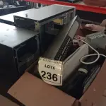 LOTE 236 - 03 CPU’S DE MACAS E MODELOS DIVERSOS, 03 NETBOOKS E 01 NOTEBOOK, 01 SWITCH, DIVERSOS CABOS, PLACAS E ELETRÔNICOS DIVERSOS. (NO ESTADO) ATENÇÃO! FAZER A VISITAÇÃO ANTES DE ARREMATAR, NÃO SABEMOS SE FUNCIONA. LEILÃO NÃO TEM GARANTIA E NEM DEVOLUÇÃO, SUJEITO A POSSÍVEIS AVARIAS VISÍVEIS/OCULTAS E/OU AUSÊNCIA DE COMPONENTES.