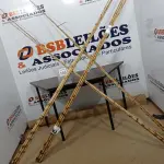 LOTE 165 - 20 VARAS DE BAMBU. (NO ESTADO) ATENÇÃO! FAZER A VISITAÇÃO ANTES DE ARREMATAR, NÃO SABEMOS SE FUNCIONA. LEILÃO NÃO TEM GARANTIA E NEM DEVOLUÇÃO, SUJEITO A POSSÍVEIS AVARIAS VISÍVEIS/OCULTAS E/OU AUSÊNCIA DE COMPONENTES.