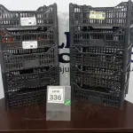 LOTE 336 - 10 CESTAS ORGANIZADORAS. (NO ESTADO) ATENÇÃO! FAZER A VISITAÇÃO ANTES DE ARREMATAR, NÃO SABEMOS SE FUNCIONA. LEILÃO NÃO TEM GARANTIA E NEM DEVOLUÇÃO, SUJEITO A POSSÍVEIS AVARIAS VISÍVEIS/OCULTAS E/OU AUSÊNCIA DE COMPONENTES.
