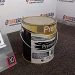 LOTE 505 - 01 LATA DE ESMALTE SINTÉTICO PREMIERLUX DE 3,6L NA COR CINZA MÉDIO MARCA PREMIER. (NO ESTADO) ATENÇÃO! FAZER A VISITAÇÃO ANTES DE ARREMATAR, NÃO SABEMOS SE FUNCIONA, LEILÃO NÃO TEM GARANTIA E NEM DEVOLUÇÃO, SUJEITO A POSSÍVEIS AVARIAS VISÍVEIS/OCULTAS E/OU AUSÊNCIA DE COMPONENTES.