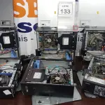 LOTE 133 - 06 CPUS MARCA DELL PARA RETIRADA DE PEÇAS. (NO ESTADO) ATENÇÃO! FAZER A VISITAÇÃO ANTES DE ARREMATAR, NÃO SABEMOS SE FUNCIONA. LEILÃO NÃO TEM GARANTIA E NEM DEVOLUÇÃO, SUJEITO A POSSÍVEIS AVARIAS VISÍVEIS/OCULTAS E/OU AUSÊNCIA DE COMPONENTES.