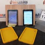 LOTE 174 - 02 TABLETS MARCA CCE. (NO ESTADO) ATENÇÃO! FAZER A VISITAÇÃO ANTES DE ARREMATAR, NÃO SABEMOS SE FUNCIONA, LEILÃO NÃO TEM GARANTIA E NEM DEVOLUÇÃO, SUJEITO A POSSÍVEIS AVARIAS VISÍVEIS/OCULTAS E/OU AUSÊNCIA DE COMPONENTES.