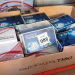 LOTE 088 - 01 LOTE COM GRANDE QUANTIDADE DE TONER. (NO ESTADO) ATENÇÃO! FAZER A VISITAÇÃO ANTES DE ARREMATAR, NÃO SABEMOS SE FUNCIONA, LEILÃO NÃO TEM GARANTIA E NEM DEVOLUÇÃO, SUJEITO A POSSÍVEIS AVARIAS VISÍVEIS/OCULTAS E/OU AUSÊNCIA DE COMPONENTES.