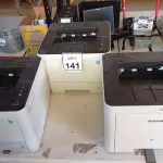 LOTE 141 - 03 IMPRESSORAS MARCA SAMSUNG. (NO ESTADO) ATENÇÃO! FAZER A VISITAÇÃO ANTES DE ARREMATAR, NÃO SABEMOS SE FUNCIONA, LEILÃO NÃO TEM GARANTIA E NEM DEVOLUÇÃO, SUJEITO A POSSÍVEIS AVARIAS VISÍVEIS/OCULTAS E/OU AUSÊNCIA DE COMPONENTES.