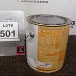 LOTE 501 - 01 LATA DE TINTA ACRÍLICO FOSCO 3,6L NA COR FOSCO CAMURÇA MARCA GLASU. (NO ESTADO) ATENÇÃO! FAZER A VISITAÇÃO ANTES DE ARREMATAR, NÃO SABEMOS SE FUNCIONA. LEILÃO NÃO TEM GARANTIA E NEM DEVOLUÇÃO, SUJEITO A POSSÍVEIS AVARIAS VISÍVEIS/OCULTAS E/OU AUSÊNCIA DE COMPONENTES.