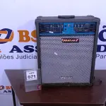 LOTE 071 - 01 CAIXA AMPLIFICADORA. (NO ESTADO) ATENÇÃO! FAZER A VISITAÇÃO ANTES DE ARREMATAR, NÃO SABEMOS SE FUNCIONA, LEILÃO NÃO TEM GARANTIA E NEM DEVOLUÇÃO, SUJEITO A POSSÍVEIS AVARIAS VISÍVEIS/OCULTAS E/OU AUSÊNCIA DE COMPONENTES.