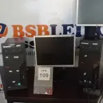 LOTE 109 - 02 CPU MARCA LENOVO E 02 MONITORES MARCA LG. (NO ESTADO) ATENÇÃO! FAZER A VISITAÇÃO ANTES DE ARREMATAR, NÃO SABEMOS SE FUNCIONA, LEILÃO NÃO TEM GARANTIA E NEM DEVOLUÇÃO, SUJEITO A POSSÍVEIS AVARIAS VISÍVEIS/OCULTAS E/OU AUSÊNCIA DE COMPONENTES.