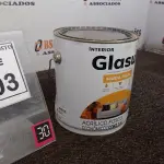 LOTE 503 - 01 LATA DE TINTA ACRÍLICO FOSCO 3,6L NA COR FOSCO CAMURÇA MARCA GLASU. (NO ESTADO) ATENÇÃO! FAZER A VISITAÇÃO ANTES DE ARREMATAR, NÃO SABEMOS SE FUNCIONA. LEILÃO NÃO TEM GARANTIA E NEM DEVOLUÇÃO, SUJEITO A POSSÍVEIS AVARIAS VISÍVEIS/OCULTAS E/OU AUSÊNCIA DE COMPONENTES.