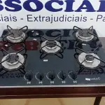 LOTE 127 - 01 COOKTOP 05 BOCAS MARCA CATA E 01 PEGADOR DE CARVÃO. (NO ESTADO) ATENÇÃO! FAZER A VISITAÇÃO ANTES DE ARREMATAR, NÃO SABEMOS SE FUNCIONA, LEILÃO NÃO TEM GARANTIA E NEM DEVOLUÇÃO, SUJEITO A POSSÍVEIS AVARIAS VISÍVEIS/OCULTAS E/OU AUSÊNCIA DE COMPONENTES.