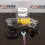 LOTE 150 - 01 ESMERILHADEIRA ANGULAR 220V 710W  ACESSÓRIOS 1CHAVE 1PROTETOR 01 MANOPLA (NO ESTADO) ATENÇÃO! FAZER A VISITAÇÃO ANTES DE ARREMATAR, NÃO SABEMOS SE FUNCIONA. LEILÃO NÃO TEM GARANTIA E NEM DEVOLUÇÃO, SUJEITO A POSSÍVEIS AVARIAS VISÍVEIS/OCULTAS E/OU AUSÊNCIA DE COMPONENTES.