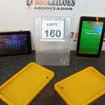 LOTE 160 - 02 TABLETS MARCA CCE. (NO ESTADO) ATENÇÃO! FAZER A VISITAÇÃO ANTES DE ARREMATAR, NÃO SABEMOS SE FUNCIONA, LEILÃO NÃO TEM GARANTIA E NEM DEVOLUÇÃO, SUJEITO A POSSÍVEIS AVARIAS VISÍVEIS/OCULTAS E/OU AUSÊNCIA DE COMPONENTES.