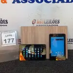 LOTE 177 - 02 TABLETS MARCA DELL. (NO ESTADO) ATENÇÃO! FAZER A VISITAÇÃO ANTES DE ARREMATAR, NÃO SABEMOS SE FUNCIONA, LEILÃO NÃO TEM GARANTIA E NEM DEVOLUÇÃO, SUJEITO A POSSÍVEIS AVARIAS VISÍVEIS/OCULTAS E/OU AUSÊNCIA DE COMPONENTES.