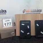 LOTE 177 - 02 TABLETS MARCA DELL. (NO ESTADO) ATENÇÃO! FAZER A VISITAÇÃO ANTES DE ARREMATAR, NÃO SABEMOS SE FUNCIONA, LEILÃO NÃO TEM GARANTIA E NEM DEVOLUÇÃO, SUJEITO A POSSÍVEIS AVARIAS VISÍVEIS/OCULTAS E/OU AUSÊNCIA DE COMPONENTES.