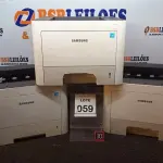 LOTE 059 - 03 IMPRESSORAS MARCA SAMSUNG. (NO ESTADO) ATENÇÃO! FAZER A VISITAÇÃO ANTES DE ARREMATAR, NÃO SABEMOS SE FUNCIONA, LEILÃO NÃO TEM GARANTIA E NEM DEVOLUÇÃO, SUJEITO A POSSÍVEIS AVARIAS VISÍVEIS/OCULTAS E/OU AUSÊNCIA DE COMPONENTES.