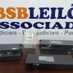 LOTE 145 - 05 SWITCH’S 24 PORTAS MARCA HP. (NO ESTADO) ATENÇÃO! FAZER A VISITAÇÃO ANTES DE ARREMATAR, NÃO SABEMOS SE FUNCIONA, LEILÃO NÃO TEM GARANTIA E NEM DEVOLUÇÃO, SUJEITO A POSSÍVEIS AVARIAS VISÍVEIS/OCULTAS E/OU AUSÊNCIA DE COMPONENTES.