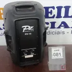 LOTE 081 - 01 CAIXA DE SOM PZPROPASSIVE PX-12. (NO ESTADO) ATENÇÃO! FAZER A VISITAÇÃO ANTES DE ARREMATAR, NÃO SABEMOS SE FUNCIONA. LEILÃO NÃO TEM GARANTIA E NEM DEVOLUÇÃO, SUJEITO A POSSÍVEIS AVARIAS VISÍVEIS/OCULTAS E/OU AUSÊNCIA DE COMPONENTES.