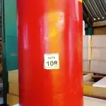 LOTE 108 - 01 LIXEIRA GRANDE REDONDA COM TAMPA. (NO ESTADO) ATENÇÃO! FAZER A VISITAÇÃO ANTES DE ARREMATAR, NÃO SABEMOS SE FUNCIONA, LEILÃO NÃO TEM GARANTIA E NEM DEVOLUÇÃO, SUJEITO A POSSÍVEIS AVARIAS VISÍVEIS/OCULTAS E/OU AUSÊNCIA DE COMPONENTES.