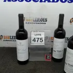 LOTE 475 - 03 GARRAFAS DE VINHO TINTO VALA REAL PORTUGUÊS SAFRA 2019 750ML. (NO ESTADO) ATENÇÃO! FAZER A VISITAÇÃO ANTES DE ARREMATAR, NÃO SABEMOS SE FUNCIONA, LEILÃO NÃO TEM GARANTIA E NEM DEVOLUÇÃO, SUJEITO A POSSÍVEIS AVARIAS VISÍVEIS/OCULTAS E/OU AUSÊNCIA DE COMPONENTES.