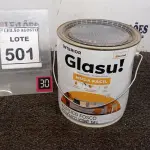 LOTE 501 - 01 LATA DE TINTA ACRÍLICO FOSCO 3,6L NA COR FOSCO CAMURÇA MARCA GLASU. (NO ESTADO) ATENÇÃO! FAZER A VISITAÇÃO ANTES DE ARREMATAR, NÃO SABEMOS SE FUNCIONA. LEILÃO NÃO TEM GARANTIA E NEM DEVOLUÇÃO, SUJEITO A POSSÍVEIS AVARIAS VISÍVEIS/OCULTAS E/OU AUSÊNCIA DE COMPONENTES.
