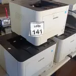 LOTE 141 - 03 IMPRESSORAS MARCA SAMSUNG. (NO ESTADO) ATENÇÃO! FAZER A VISITAÇÃO ANTES DE ARREMATAR, NÃO SABEMOS SE FUNCIONA, LEILÃO NÃO TEM GARANTIA E NEM DEVOLUÇÃO, SUJEITO A POSSÍVEIS AVARIAS VISÍVEIS/OCULTAS E/OU AUSÊNCIA DE COMPONENTES.