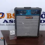 LOTE 071 - 01 CAIXA AMPLIFICADORA. (NO ESTADO) ATENÇÃO! FAZER A VISITAÇÃO ANTES DE ARREMATAR, NÃO SABEMOS SE FUNCIONA, LEILÃO NÃO TEM GARANTIA E NEM DEVOLUÇÃO, SUJEITO A POSSÍVEIS AVARIAS VISÍVEIS/OCULTAS E/OU AUSÊNCIA DE COMPONENTES.