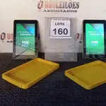 LOTE 160 - 02 TABLETS MARCA CCE. (NO ESTADO) ATENÇÃO! FAZER A VISITAÇÃO ANTES DE ARREMATAR, NÃO SABEMOS SE FUNCIONA, LEILÃO NÃO TEM GARANTIA E NEM DEVOLUÇÃO, SUJEITO A POSSÍVEIS AVARIAS VISÍVEIS/OCULTAS E/OU AUSÊNCIA DE COMPONENTES.