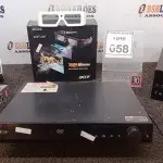 LOTE 058 - 01 APARELHO DE DVD, 01 CD RECEIVER MARCA YAMAHA, 01 RECEPTOR DE TV, 01 RADIO DE CARRO, 01 ÓCULOS 3D, 01 PROJETOR DE LUZES LED E 02 MICROSCÓPIOS INCOMPLETOS. (NO ESTADO) ATENÇÃO! FAZER A VISITAÇÃO ANTES DE ARREMATAR, NÃO SABEMOS SE FUNCIONA, LEILÃO NÃO TEM GARANTIA E NEM DEVOLUÇÃO, SUJEITO A POSSÍVEIS AVARIAS VISÍVEIS/OCULTAS E/OU AUSÊNCIA DE COMPONENTES.