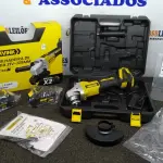 LOTE 240 - 01 ESMERILHADEIRA COM DUAS BATERIAS 21V 3.0AH 125MM (NO ESTADO) ATENÇÃO! FAZER A VISITAÇÃO ANTES DE ARREMATAR, NÃO SABEMOS SE FUNCIONA. LEILÃO NÃO TEM GARANTIA E NEM DEVOLUÇÃO, SUJEITO A POSSÍVEIS AVARIAS VISÍVEIS/OCULTAS E/OU AUSÊNCIA DE COMPONENTES.