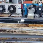 LOTE 489 - 01 CÂMARA FRIA COM PLACAS DE POLIURETANO, 01 EVAPORADORA E 01 CONDENSADORA. (NO ESTADO) ATENÇÃO! FAZER A VISITAÇÃO ANTES DE ARREMATAR, NÃO SABEMOS SE FUNCIONA. LEILÃO NÃO TEM GARANTIA E NEM DEVOLUÇÃO, SUJEITO A POSSÍVEIS AVARIAS VISÍVEIS/OCULTAS E/OU AUSÊNCIA DE COMPONENTES.