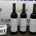LOTE 461 - 03 GARRAFAS DE VINHO TINTO VALA REAL PORTUGUÊS SAFRA 2019 750ML. (NO ESTADO) ATENÇÃO! FAZER A VISITAÇÃO ANTES DE ARREMATAR, NÃO SABEMOS SE FUNCIONA, LEILÃO NÃO TEM GARANTIA E NEM DEVOLUÇÃO, SUJEITO A POSSÍVEIS AVARIAS VISÍVEIS/OCULTAS E/OU AUSÊNCIA DE COMPONENTES.