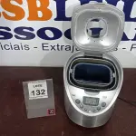 LOTE 132 - 01 MÁQUINA DE FAZER PÃO MODELO HOME BREAD MARCA ARNO. (NO ESTADO) ATENÇÃO! FAZER A VISITAÇÃO ANTES DE ARREMATAR, NÃO SABEMOS SE FUNCIONA, LEILÃO NÃO TEM GARANTIA E NEM DEVOLUÇÃO, SUJEITO A POSSÍVEIS AVARIAS VISÍVEIS/OCULTAS E/OU AUSÊNCIA DE COMPONENTES.
