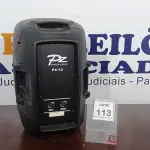 LOTE 113 - 01 CAIXA DE SOM PZPROPASSIVE PX-12. (NO ESTADO) ATENÇÃO! FAZER A VISITAÇÃO ANTES DE ARREMATAR, NÃO SABEMOS SE FUNCIONA. LEILÃO NÃO TEM GARANTIA E NEM DEVOLUÇÃO, SUJEITO A POSSÍVEIS AVARIAS VISÍVEIS/OCULTAS E/OU AUSÊNCIA DE COMPONENTES.