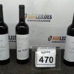 LOTE 470 - 03 GARRAFAS DE VINHO TINTO VALA REAL PORTUGUÊS SAFRA 2019 750ML. (NO ESTADO) ATENÇÃO! FAZER A VISITAÇÃO ANTES DE ARREMATAR, NÃO SABEMOS SE FUNCIONA, LEILÃO NÃO TEM GARANTIA E NEM DEVOLUÇÃO, SUJEITO A POSSÍVEIS AVARIAS VISÍVEIS/OCULTAS E/OU AUSÊNCIA DE COMPONENTES.