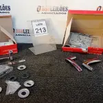 LOTE 213 - 02 FECHADURAS MARCA LA FONTE. (NO ESTADO) ATENÇÃO! FAZER A VISITAÇÃO ANTES DE ARREMATAR, NÃO SABEMOS SE FUNCIONA, LEILÃO NÃO TEM GARANTIA E NEM DEVOLUÇÃO, SUJEITO A POSSÍVEIS AVARIAS VISÍVEIS/OCULTAS E/OU AUSÊNCIA DE COMPONENTES.