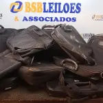 LOTE 060 - 10 BOLSAS DE NOTEBOOK. (NO ESTADO) ATENÇÃO! FAZER A VISITAÇÃO ANTES DE ARREMATAR, NÃO SABEMOS SE FUNCIONA, LEILÃO NÃO TEM GARANTIA E NEM DEVOLUÇÃO, SUJEITO A POSSÍVEIS AVARIAS VISÍVEIS/OCULTAS E/OU AUSÊNCIA DE COMPONENTES.