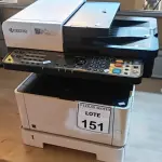 LOTE 151 - 01 IMPRESSORA KYOCERA MODELO M2040DN. (NO ESTADO) ATENÇÃO! FAZER A VISITAÇÃO ANTES DE ARREMATAR, NÃO SABEMOS SE FUNCIONA, LEILÃO NÃO TEM GARANTIA E NEM DEVOLUÇÃO, SUJEITO A POSSÍVEIS AVARIAS VISÍVEIS/OCULTAS E/OU AUSÊNCIA DE COMPONENTES.