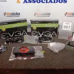 LOTE 007 - 05 PLACAS DE VÍDEOS MARCAS DIVERSAS. (NO ESTADO) ATENÇÃO! FAZER A VISITAÇÃO ANTES DE ARREMATAR, NÃO SABEMOS SE FUNCIONA, LEILÃO NÃO TEM GARANTIA E NEM DEVOLUÇÃO, SUJEITO A POSSÍVEIS AVARIAS VISÍVEIS/OCULTAS E/OU AUSÊNCIA DE COMPONENTES.