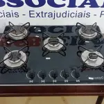LOTE 127 - 01 COOKTOP 05 BOCAS MARCA CATA E 01 PEGADOR DE CARVÃO. (NO ESTADO) ATENÇÃO! FAZER A VISITAÇÃO ANTES DE ARREMATAR, NÃO SABEMOS SE FUNCIONA, LEILÃO NÃO TEM GARANTIA E NEM DEVOLUÇÃO, SUJEITO A POSSÍVEIS AVARIAS VISÍVEIS/OCULTAS E/OU AUSÊNCIA DE COMPONENTES.